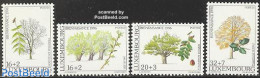 Luxemburg 1996 Welfare, Trees 4v, Mint NH, Nature - Trees & Forests - Nuevos