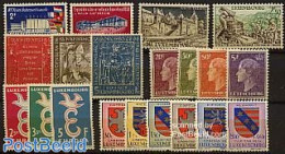 Luxemburg 1958 Yearset 1958 (20v), Mint NH, Various - Yearsets (by Country) - Nuevos