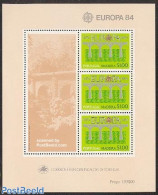 Madeira 1984 Europa S/s, Mint NH, History - Europa (cept) - Art - Bridges And Tunnels - Puentes