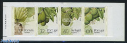 Madeira 1990 Tropical Fruit 4v In Booklet, Mint NH, Nature - Fruit - Stamp Booklets - Frutas