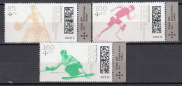 BRD 2023 Mi.3762-3764 „Paralympische Sportarten“ Postfrische** Satz MNH - Unused Stamps