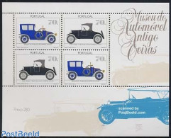 Portugal 1992 Automobiles S/s (Renault, Ford), Mint NH, Transport - Automobiles - Art - Museums - Nuevos