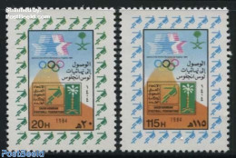 Saudi Arabia 1984 Atlanta Games 2v, Mint NH, Sport - Olympic Games - Saudi Arabia