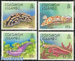 Solomon Islands 1989 Sea Life 4v, Mint NH, Nature - Salomon (Iles 1978-...)