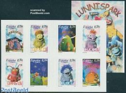 Spain 2005 Los Lunnis 8v In Booklet S-a, Mint NH, Stamp Booklets - Art - Children's Books Illustrations - Nuevos