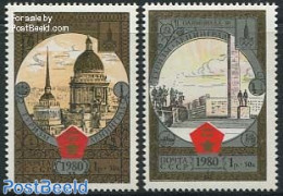 Russia, Soviet Union 1980 Olympic Games 2v, Mint NH, Sport - Various - Olympic Games - Lighthouses & Safety At Sea - T.. - Neufs