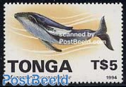 Tonga 1994 Definitive, Whale 1v, Mint NH, Nature - Sea Mammals - Sonstige & Ohne Zuordnung