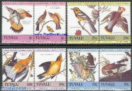 Tuvalu 1985 J.J. Audubon, Birds 4x2v [:], Mint NH, Nature - Birds - Sonstige & Ohne Zuordnung