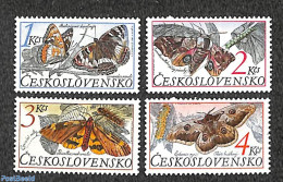 Czechoslovkia 1987 Butterflies 4v, Mint NH, Nature - Butterflies - Sonstige & Ohne Zuordnung