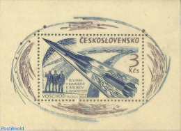 Czechoslovkia 1964 Wochod I S/s, Mint NH, Transport - Space Exploration - Andere & Zonder Classificatie