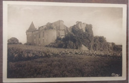 Cpa 24 Dordogne, Sainte Foy De Longas, Le Château De Longas, éd CIM, écrite - Autres & Non Classés