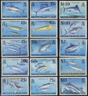 Virgin Islands 1997 Definitives, Fish 15v, Mint NH, Nature - Fish - Fische