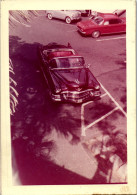 Photographie Photo Vintage Snapshot Amateur Automobile Voiture Auto Décapotable  - Automobiles