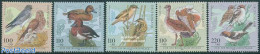 Germany, Federal Republic 1998 Endangered Birds 5v, Mint NH, Nature - Birds - Birds Of Prey - Ducks - Nuovi
