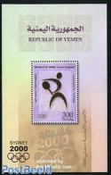 Yemen, Republic 2000 Olympic Games S/s, Mint NH, Sport - Olympic Games - Tennis - Tennis