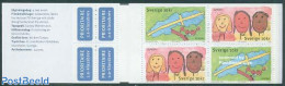 Sweden 2006 Europa 4v In Booklet, Mint NH, History - Europa (cept) - Stamp Booklets - Art - Children Drawings - Ongebruikt