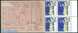 Sweden 1980 Christmas Booklet, Mint NH, Religion - Christmas - Stamp Booklets - Ongebruikt