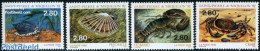 Saint Pierre And Miquelon 1995 Marine Life 4v, Mint NH, Nature - Shells & Crustaceans - Crabs And Lobsters - Meereswelt