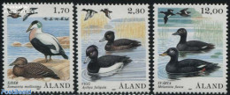 Aland 1987 Birds 3v, Mint NH, Nature - Birds - Ducks - Ålandinseln