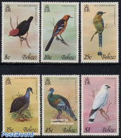 Belize/British Honduras 1977 Birds 6v, Mint NH, Nature - Birds - Honduras Británica (...-1970)