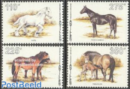 Netherlands Antilles 1996 Horses 4v, Mint NH, Nature - Horses - Sonstige & Ohne Zuordnung