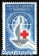 New Caledonia 1963 Red Cross Centenary 1v, Mint NH, Health - Red Cross - Nuevos