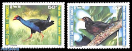 New Caledonia 1985 Birds 2v, Mint NH, Nature - Birds - Neufs