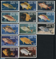 Pitcairn Islands 1984 Definitives, Fish 13v, Mint NH, Nature - Fish - Poissons