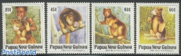 Papua New Guinea 1994 Huon Tree Kangaroo 4v, Mint NH, Nature - Animals (others & Mixed) - Papua-Neuguinea