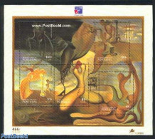 Portugal 1999 Surrealism S/s, Mint NH, Art - Modern Art (1850-present) - Paintings - Unused Stamps