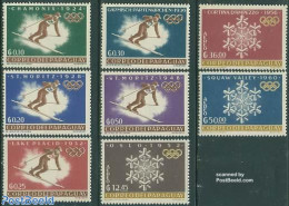 Paraguay 1963 Olympic Winter Games History 8v, Mint NH, Sport - Olympic Winter Games - Skiing - Skiing