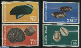 Thailand 1975 Shells 4v, Mint NH, Nature - Shells & Crustaceans - Maritiem Leven