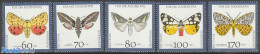 Germany, Federal Republic 1992 Youth, Butterflies 5v, Mint NH, Nature - Butterflies - Ongebruikt