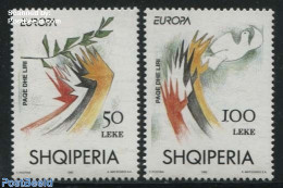 Albania 1995 Europa 2v, Mint NH, History - Europa (cept) - Albania