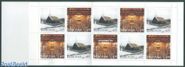 Faroe Islands 1997 Havalik Church Booklet, Mint NH, Religion - Christmas - Churches, Temples, Mosques, Synagogues - St.. - Weihnachten