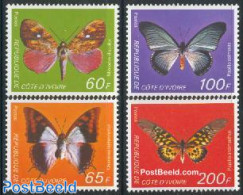 Ivory Coast 1978 Butterflies 4v, Mint NH, Nature - Butterflies - Neufs