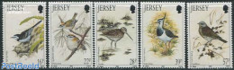 Jersey 1992 Birds 5v, Mint NH, Nature - Birds - Jersey