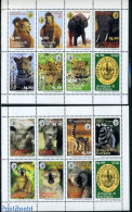 Barbuda 1994 Sierra Club 15v (2 M/s), Mint NH, Nature - Animals (others & Mixed) - Camels - Cat Family - Elephants - R.. - Barbuda (...-1981)