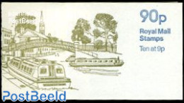 Great Britain 1979 Definitives Booklet, Regents, Selvedge Left, Mint NH, Transport - Stamp Booklets - Ships And Boats - Ungebraucht