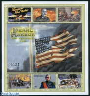 Micronesia 2001 Pearl Harbour 6v M/s, Mint NH, History - Transport - World War II - Ships And Boats - WW2 (II Guerra Mundial)