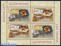 Romania 2005 Europa S/s, Mint NH, Health - History - Nature - Various - Food & Drink - Europa (cept) - Birds - Dogs - .. - Unused Stamps