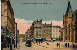 Rouen Place Verdrel Et Rue Jeanne D’Arc - Rouen