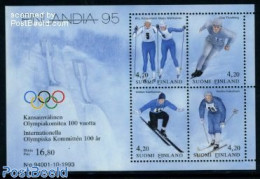 Finland 1994 IOC, Olympic Winners S/s, Mint NH, Sport - Olympic Winter Games - Skating - Skiing - Ongebruikt