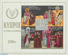 Cyprus 1966 Holy Barnabas S/s, Mint NH, Religion - Bible Texts - Religion - Ongebruikt