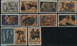 Greece 1970 Herakles 11v, Mint NH, Religion - Greek & Roman Gods - Art - Fairytales - Unused Stamps