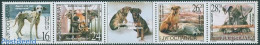 Yugoslavia 2003 Dogs 4v+tab [::T::] (tab May Vary), Mint NH, Nature - Dogs - Unused Stamps