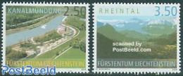 Liechtenstein 2006 Liechtenstein From The Air 2v, Mint NH, Sport - Mountains & Mountain Climbing - Nuovi