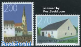 Liechtenstein 2007 Preservation Of Picturesque Environment 2v, Mint NH, Religion - Churches, Temples, Mosques, Synagog.. - Nuovi