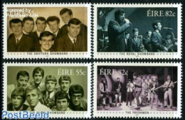 Ireland 2010 Legendary Showbands 4v, Mint NH, Performance Art - Music - Popular Music - Unused Stamps