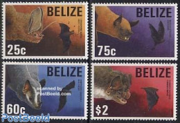 Belize/British Honduras 1994 Bats 4v, Mint NH, Nature - Animals (others & Mixed) - Bats - Honduras Britannico (...-1970)